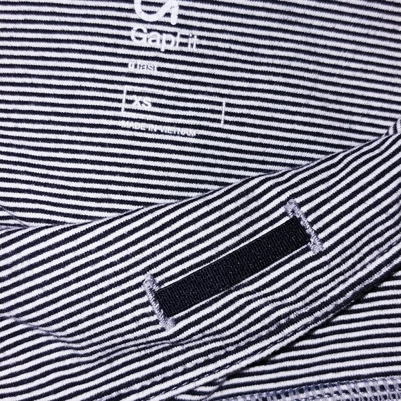 GapFit gFast Mini Stripe Capri Leggings XS - Picture 7 of 9